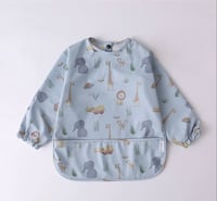Smock Bib Into the Wild Blue
