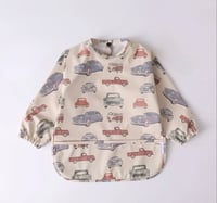 Image 1 of Smock Bib Vintage Cars 
