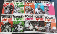 Violent Love Series comic-book signed set