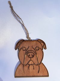 Pitbull Ornament