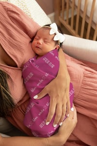 Image 2 of Swaddle Blankets | Customizable 