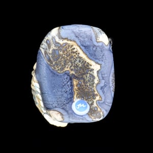 Image of XL. Howling Timber Wolf - Flamework Glass Sculpture Bead 