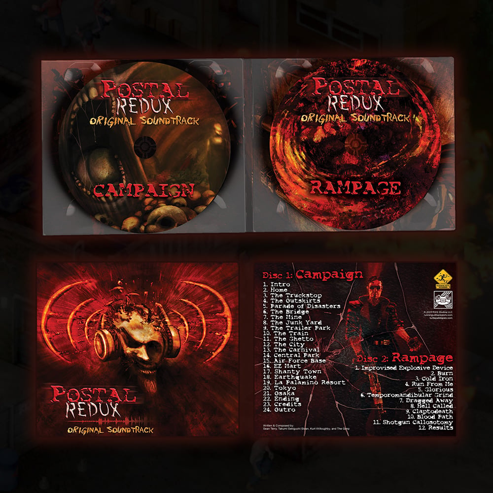 Image of Postal Redux Original Soundtrack 2xCD
