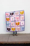 Image 2 of CHICKEN COOP QUILT pattern PDF