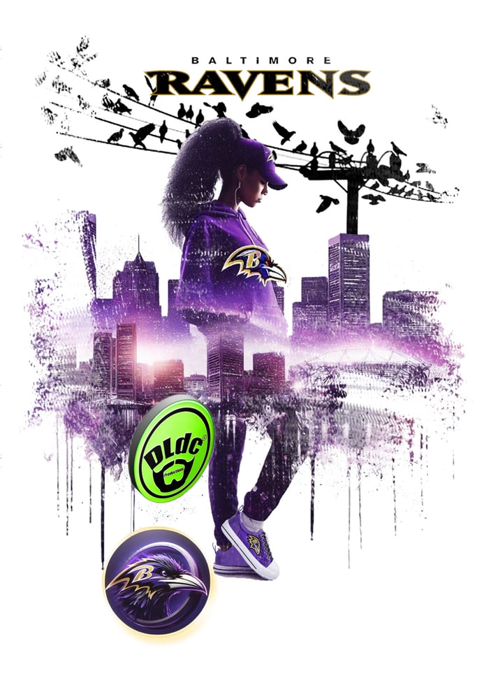 Image of Baltimore Ravens "Charm City Girl" 1