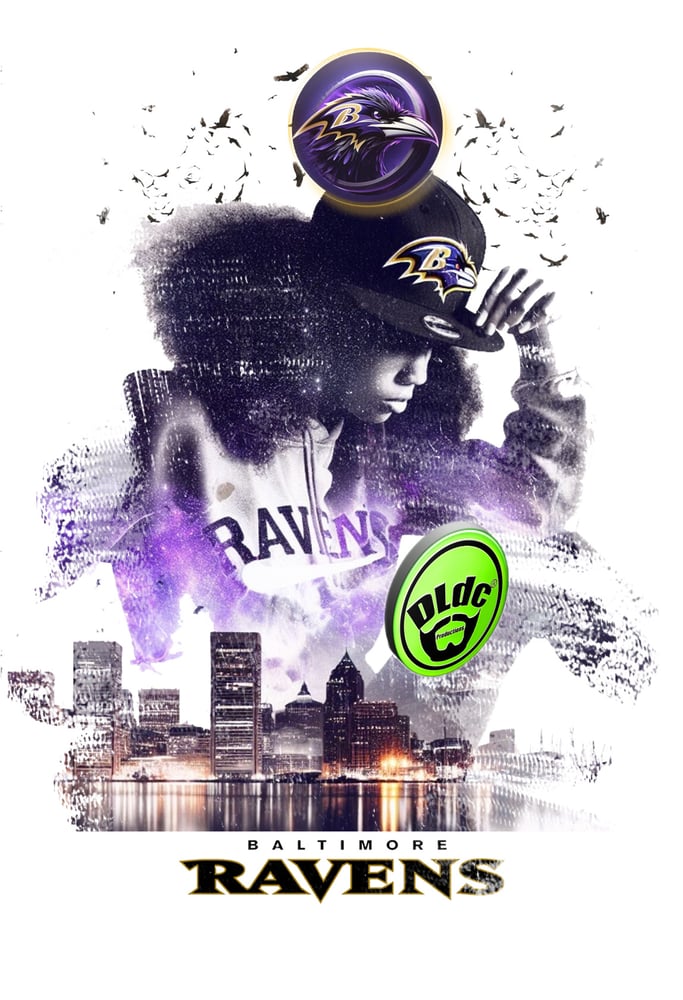 Image of Baltimore Ravens "Charm City Girl" 3