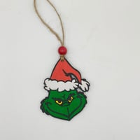 Image 1 of Grinch Christmas Tree Ornament