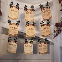 Image 1 of Rustic Wooden Wedding Seating Chart Place Cards
