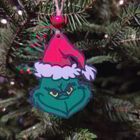 Image 2 of Grinch Christmas Tree Ornament