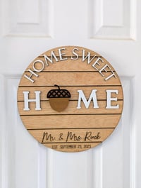 Image 4 of Home Sweet Home Interchangeable Magnet Sign