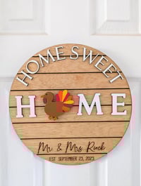Image 5 of Home Sweet Home Interchangeable Magnet Sign