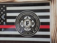 Image 5 of Handmade Military/ First Responder Flag Wall Clock