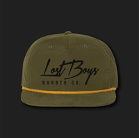 Image of Logo Rope Hat (Loden/Gold)