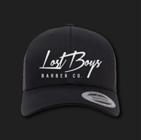 Image of Logo Trucker Hat (Black)