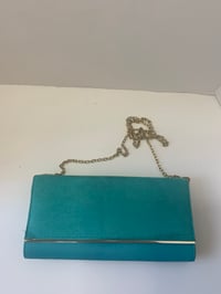 Image 1 of Turquoise Aldo Clutch Bag