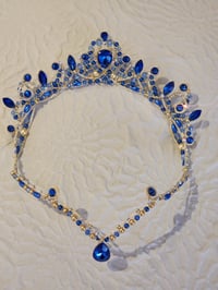 Image 3 of Royal blue Tiara