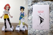 Image of "KOKO BE GOOD" paper dolls