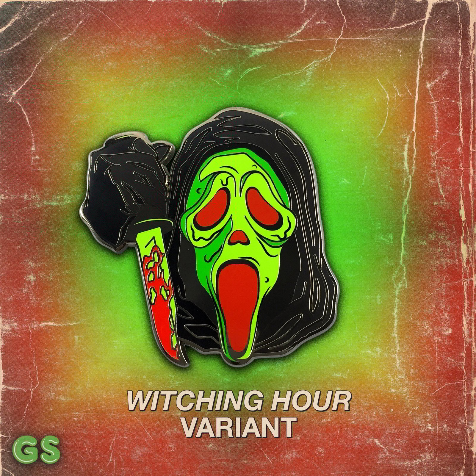 GutterShakes — Psycho Killer Hard Enamel Pin