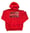 Image of M O E Hustle Hoodie (Red) 