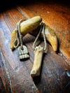 Cave Bear Paw Bone Necklace