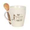 Witches coffee mug and teaspoon gift set