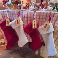 Image 1 of Personalized Christmas Stocking Tags