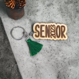 Image of Class of Senior Keychain - Graduation Gift for High School and College Graduates