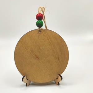 Image of Joy To The World Wooden Christmas Ornament