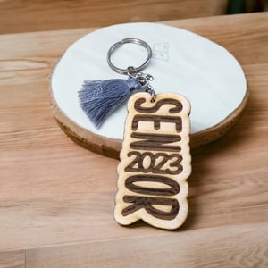 Image of Class of Senior Keychain - Graduation Gift for High School and College Graduates