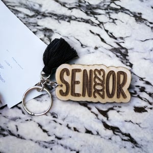 Image of Class of Senior Keychain - Graduation Gift for High School and College Graduates