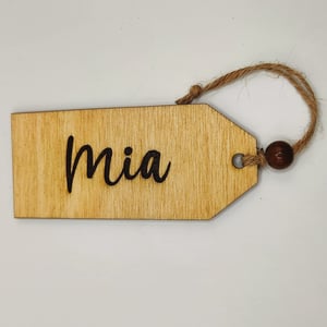 Image of Personalized Christmas Stocking Tags