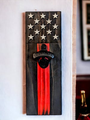 Image of Magnetic Wall Mounted Bottle Opener