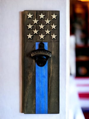 Image of Magnetic Wall Mounted Bottle Opener