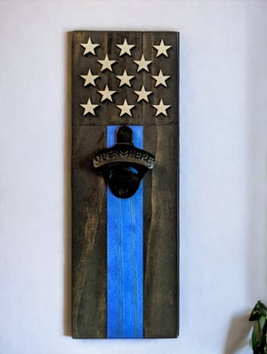 Image of Magnetic Wall Mounted Bottle Opener