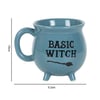 Blue basic witch cauldron mug