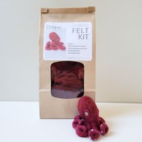 Image 1 of Octopus - Needle Felting Kit
