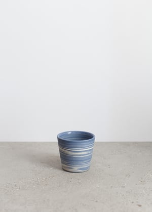 Image of Blue marble cup n°9