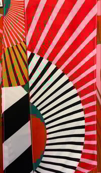 Image 5 of Red' Ray Scarf