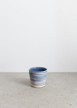 Image of Blue marble cup n°10