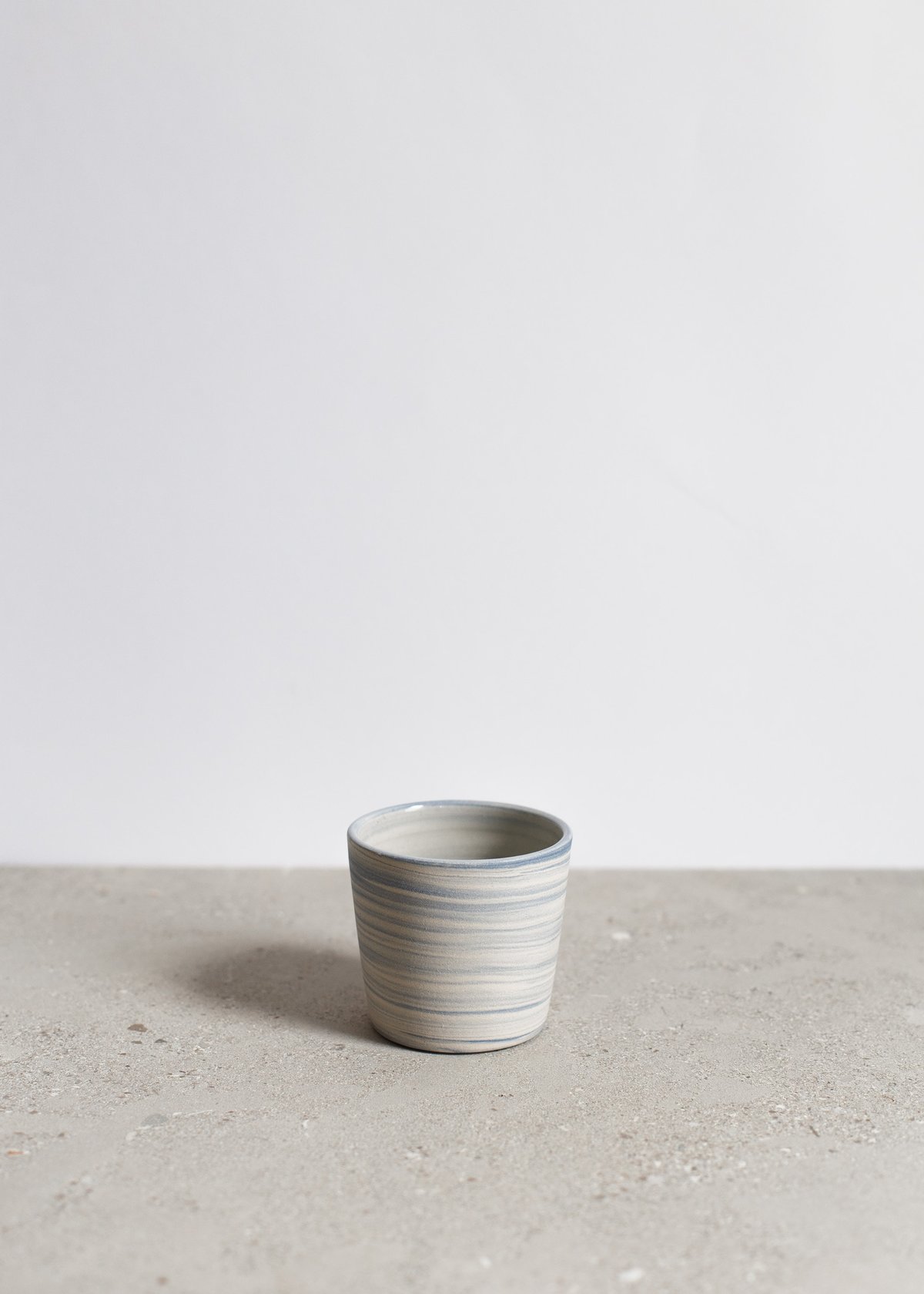Image of Blue marble cup n°20