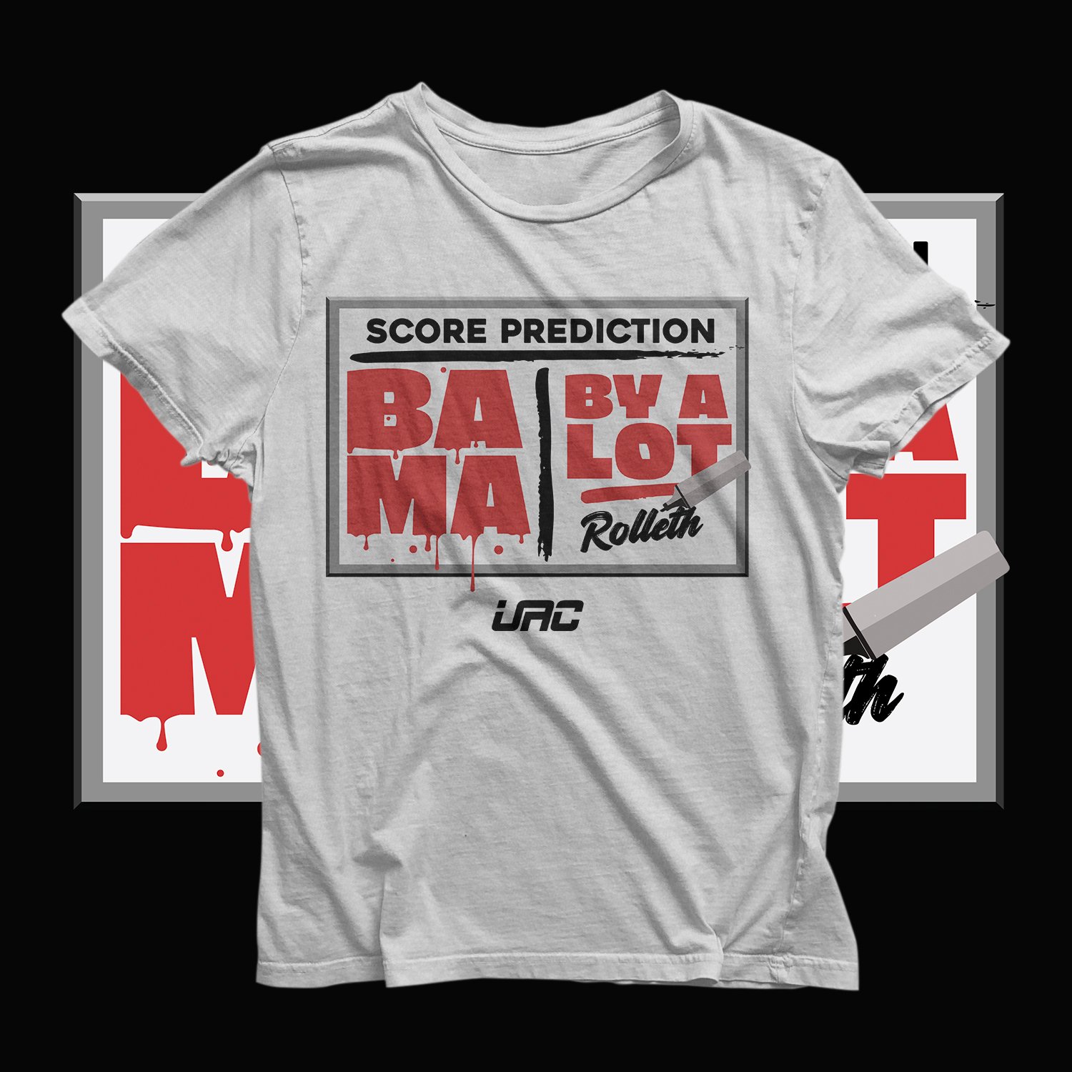 Image of BAMA BY A LOT Tee (White)