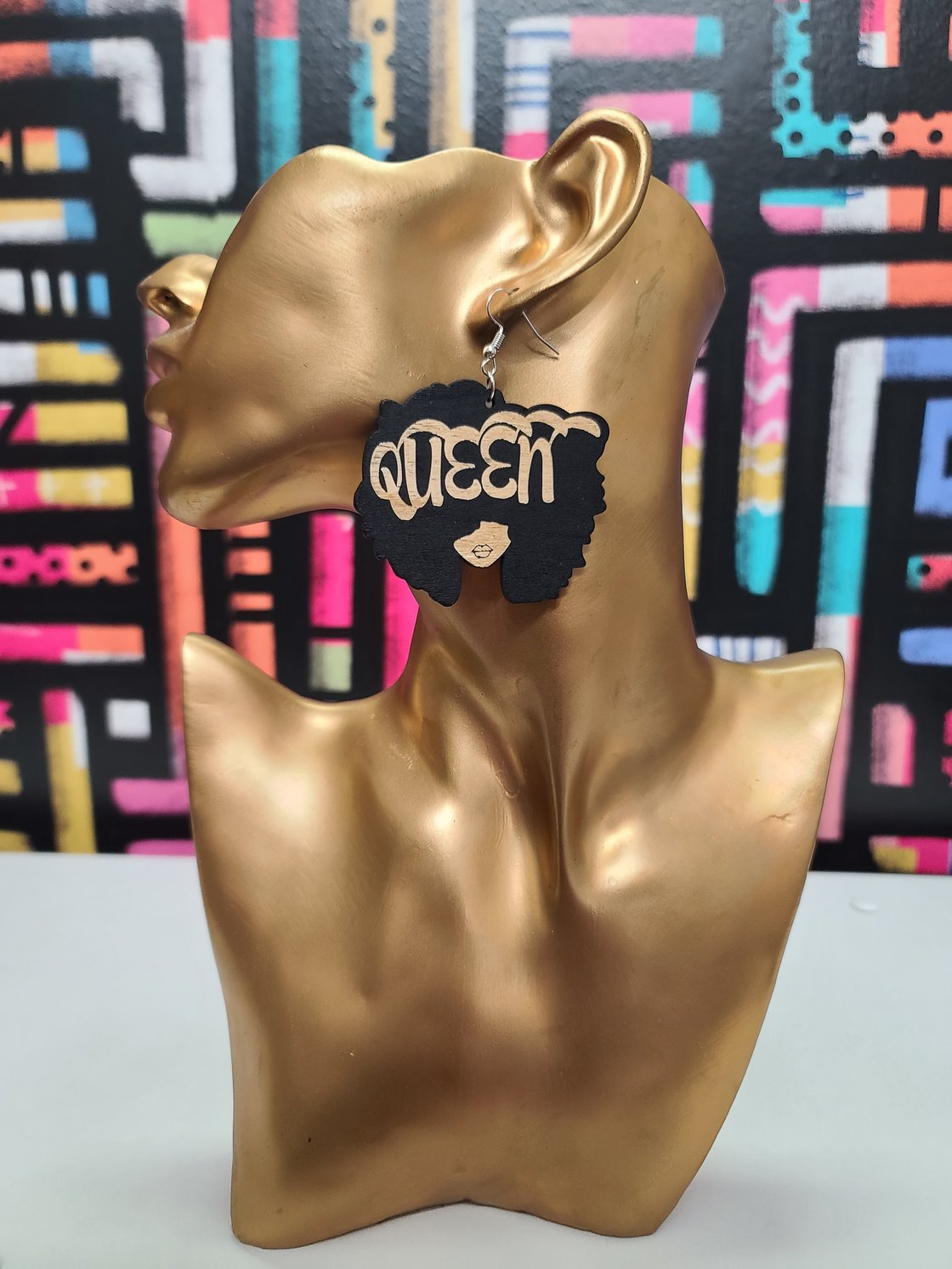 Image of Queen Fro Earrings