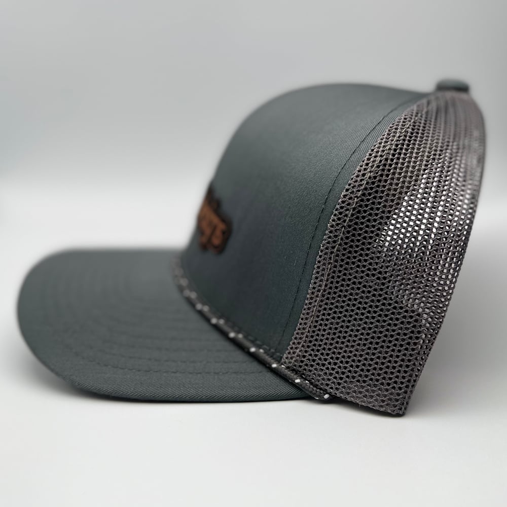 Rope Trucker Snapback Graphite