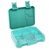 Large leakproof bento lunch box - Convertible mint green 