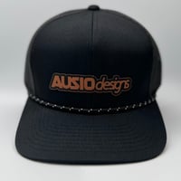 Image 1 of Rope Trucker Snapback Black