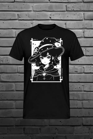 Image of Medieval astrologer witch T-shirt