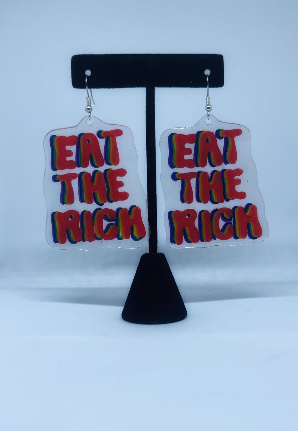 Image of Eat the Rich Earrings!