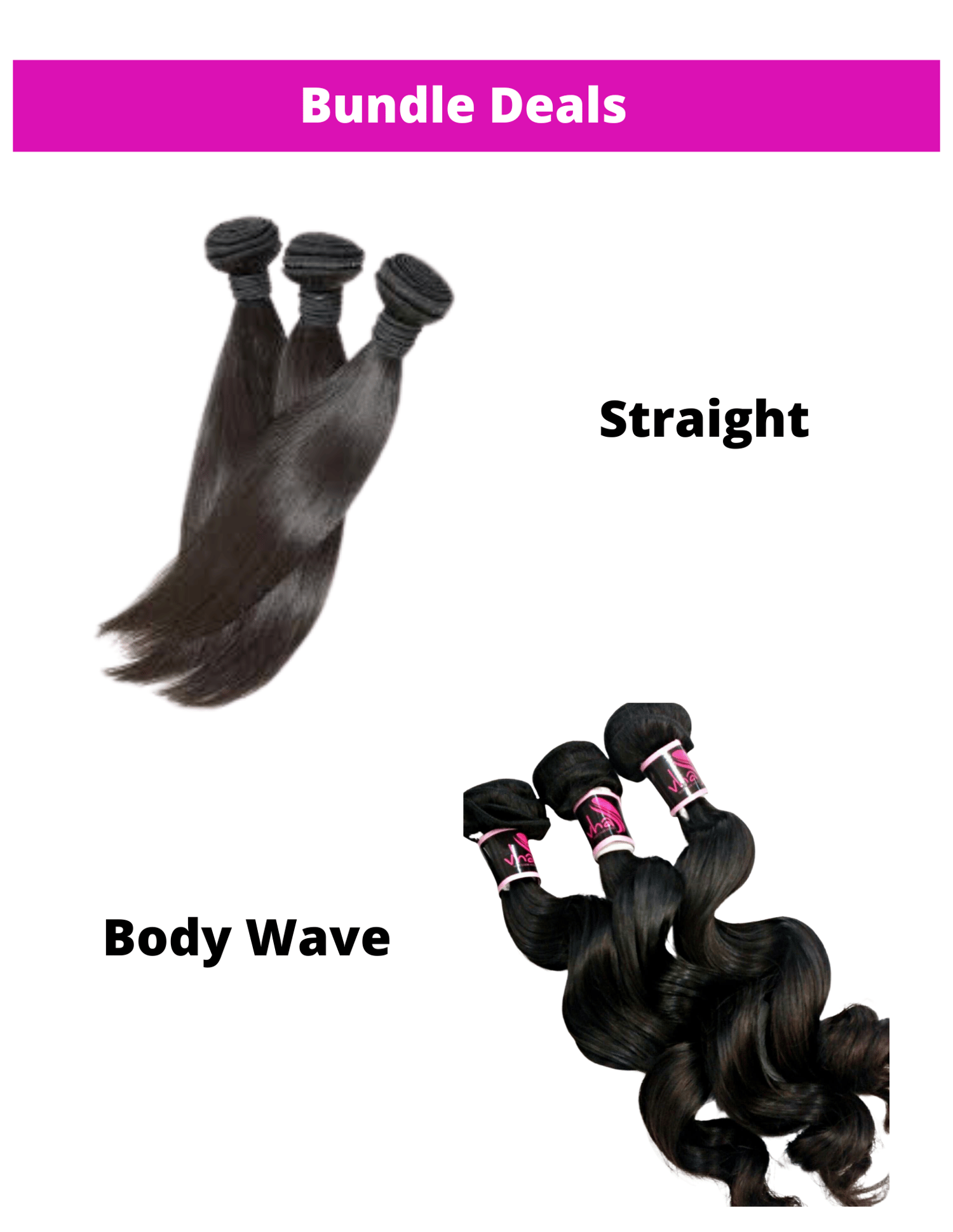 Body Wave Hair Bundles - Beauty Lives Here - Bundle Deals Toronto