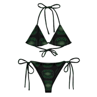 Image 1 of string bikini “Goanna Tracks”