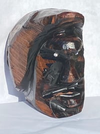 Image 3 of  1OF1 Wood Carving Entitled: Fast Eddie